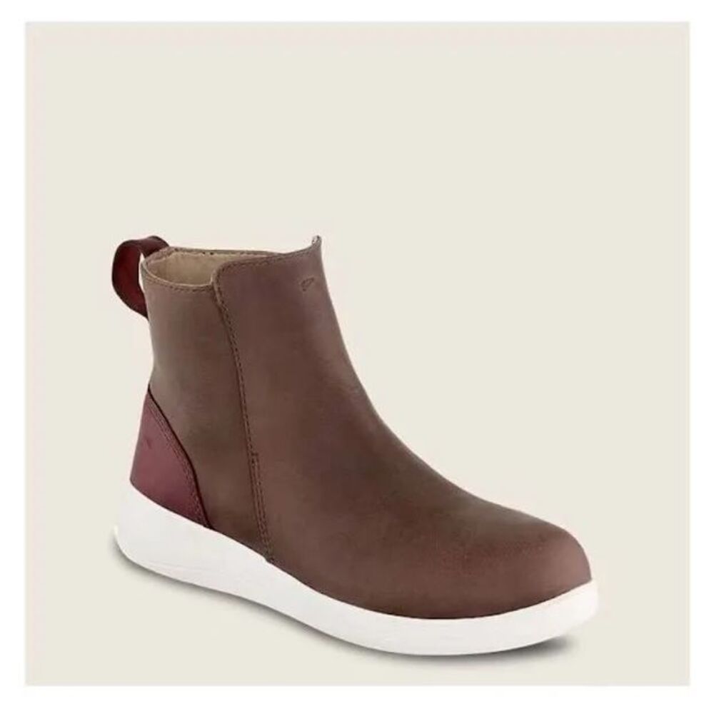 Red Wing $299 Zero-G 5" Side-Zip Safety Toe Boots Women’s 7.5 NWOT